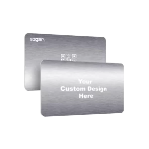 silver NFC card