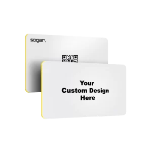 white pvc NFC card